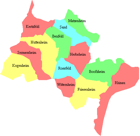 Carte canton