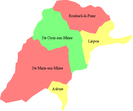 Carte canton