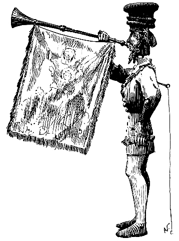 Le "Trompete".
Dessin d'A.M. Vix-Beulay, 1935.