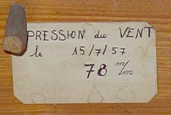 Inscription pression