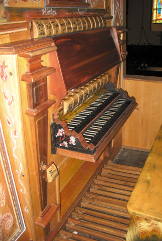 La console.
Photo de Franck Lechêne, 05/08/2008.