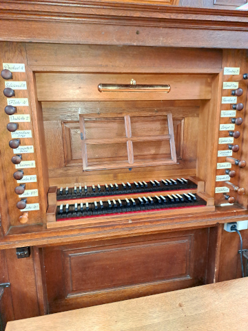 La console en fenêtre.