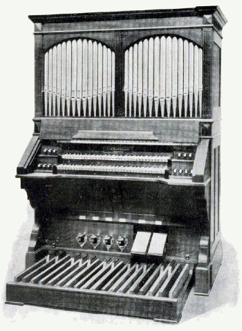 Le modèle n°30 du catalogue des harmoniums Roethinger, édition VI.