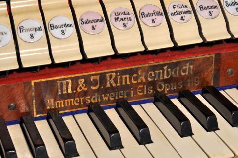 Unda maris et Basson au récit : la "signature" de l'orgue de Maennolsheim.