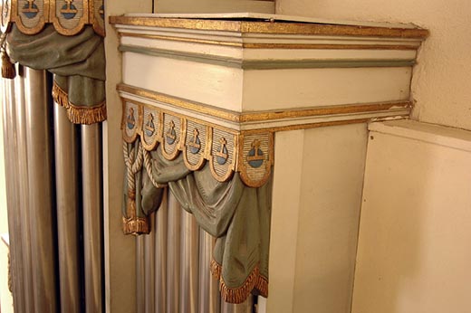 Détail de l'ornementation.