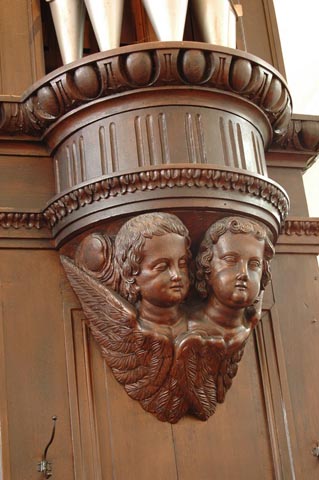 Angelots de l'orgue Callinet de Soultzmatt