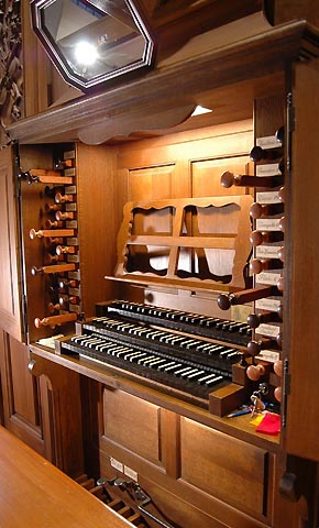 La console, photo de Roland Lopes, le 16/12/2007.